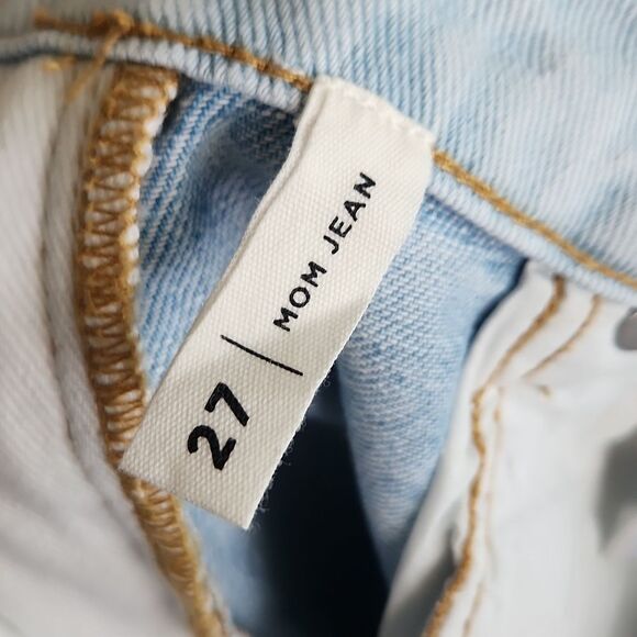 PacSun Eco Hopper Patch Mom Jeans Size 27 - Picture 7 of 8